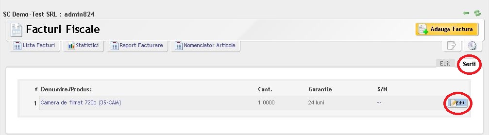 Certificat de garantie personalizat